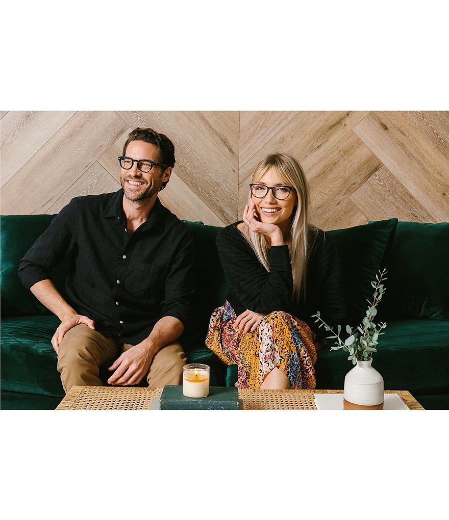 Peepers Bengal Square Blue Light Reader Glasses