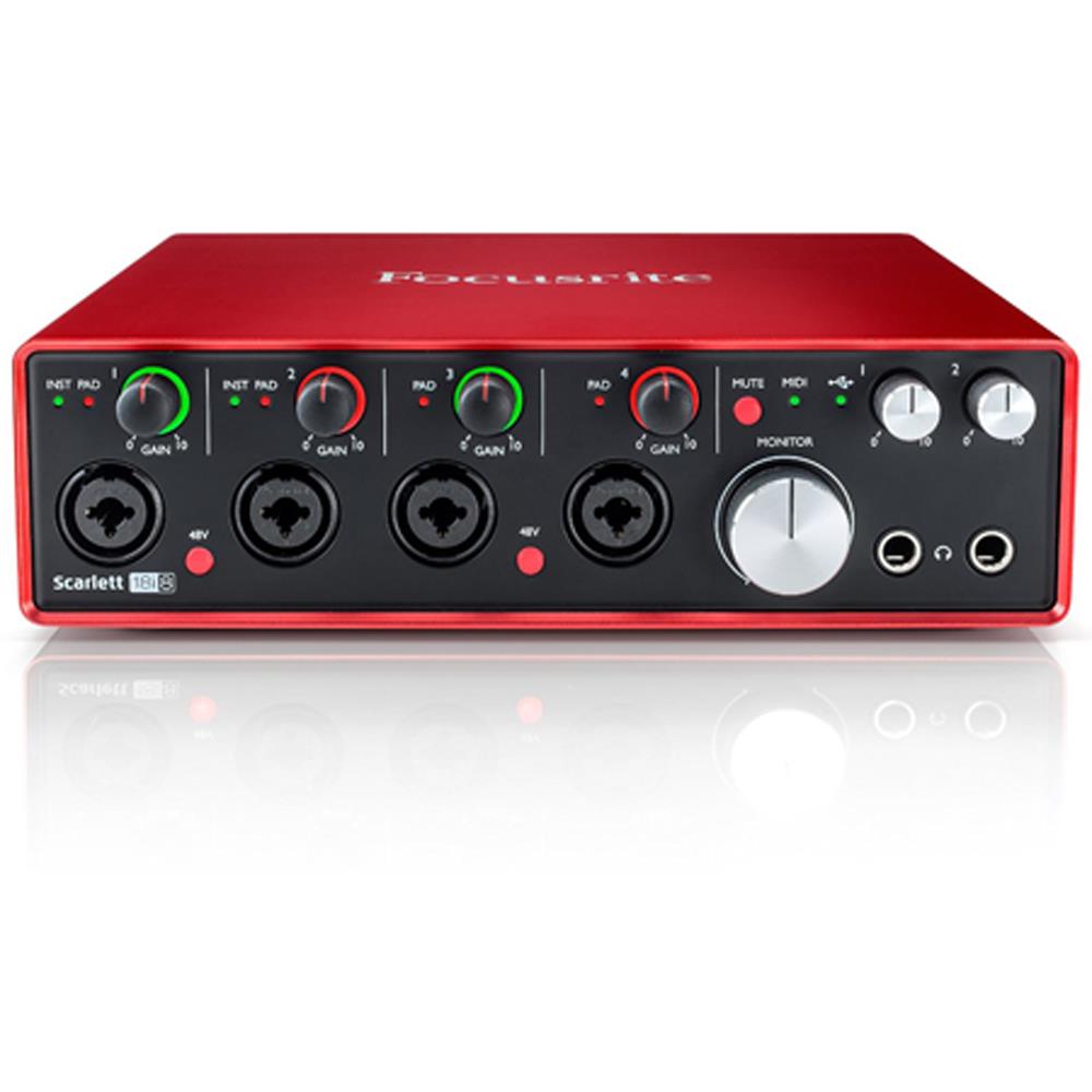 Focusrite Scarlett 18i8 2nd Gen 18 Input/8 Output USB 2.0 Audio Interface