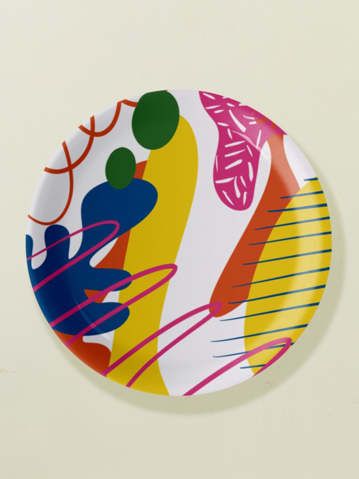 18"x24" 83 Oranges Juicy Surprise Unframed Wall Poster Print Blue - Deny Designs