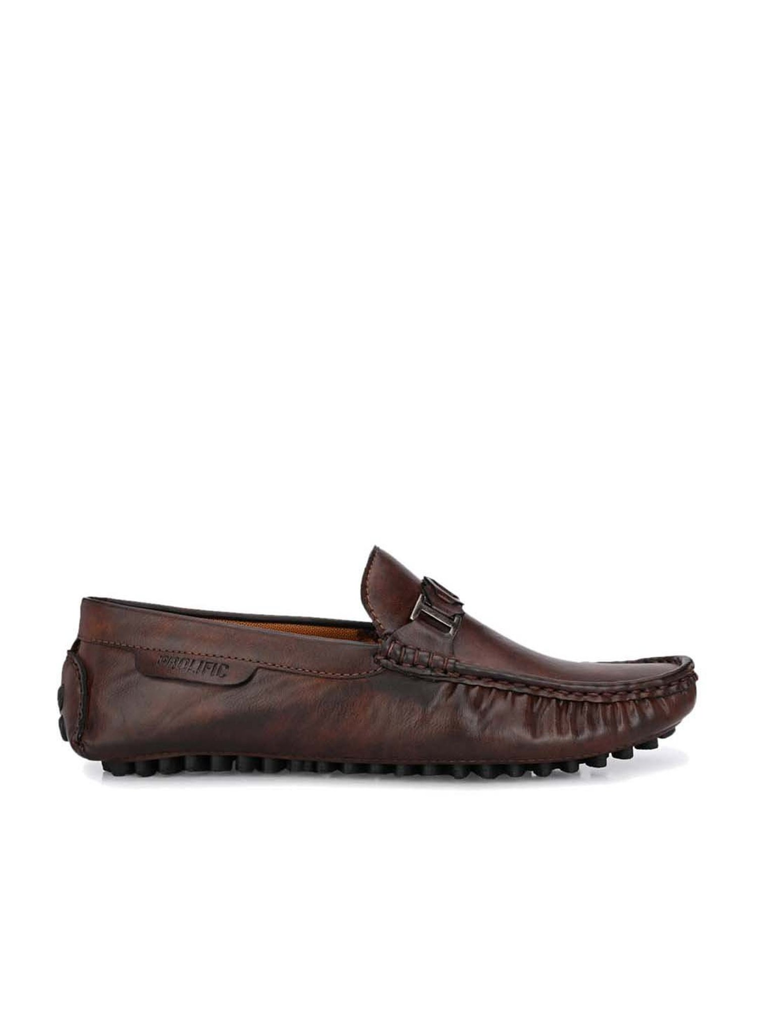 Prolific Men's Brown Casual Loafers