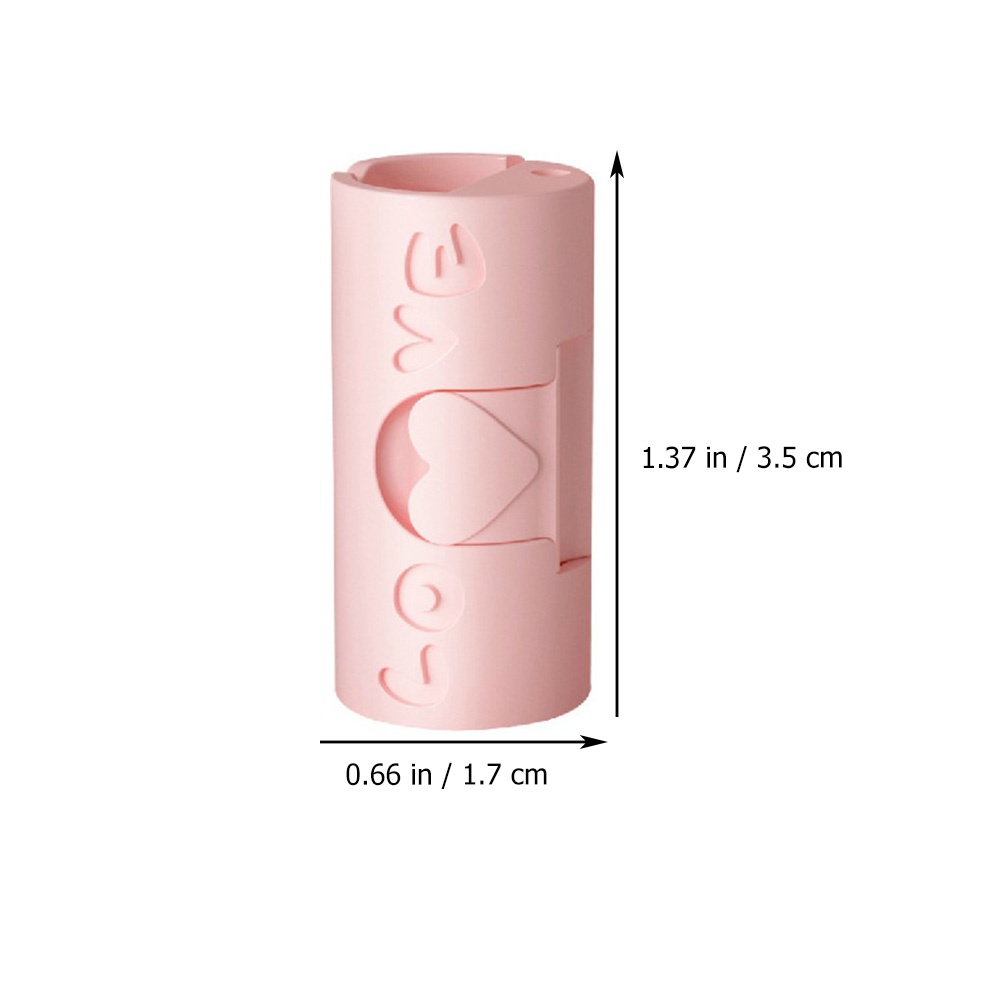 20 Sheets Colorful Dot Heart Shaped Stickers Scrapbook Decorative Stickers