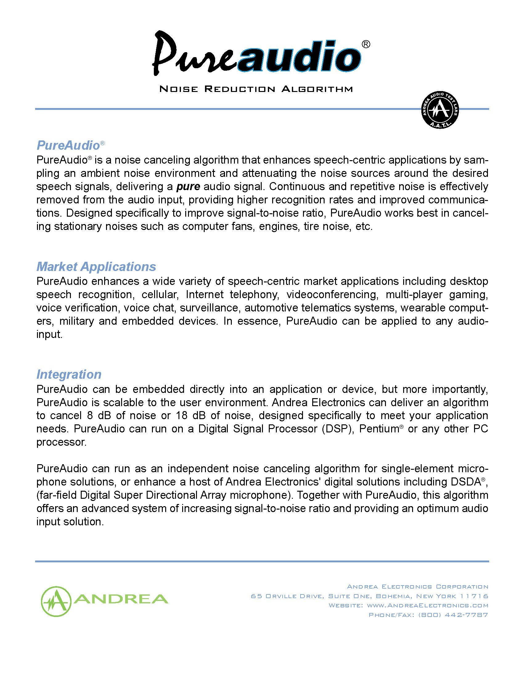 External Digital Sound Card w/NoiseReduc
