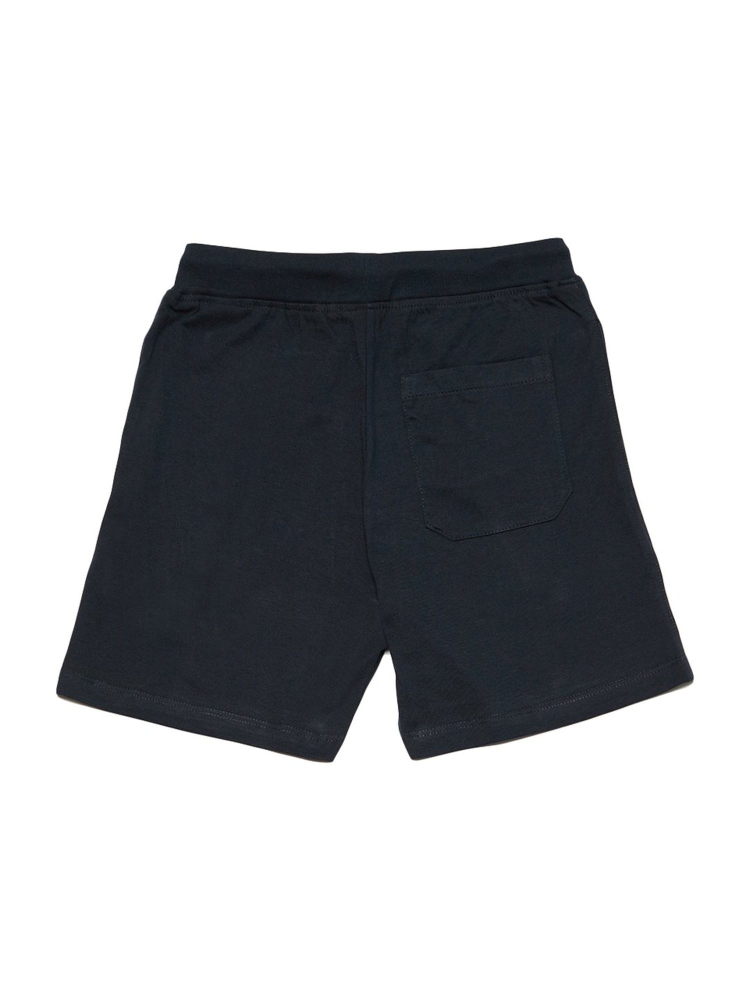 Octave Kids Navy Cotton Printed Shorts