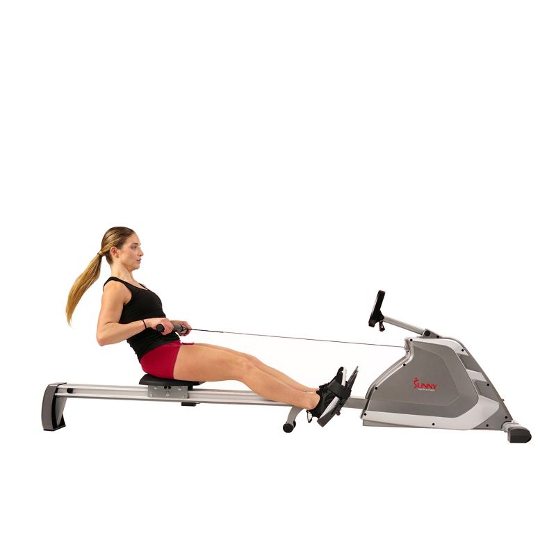 Sunny Health & Fitness Programmable Magnetic Rowing Machine