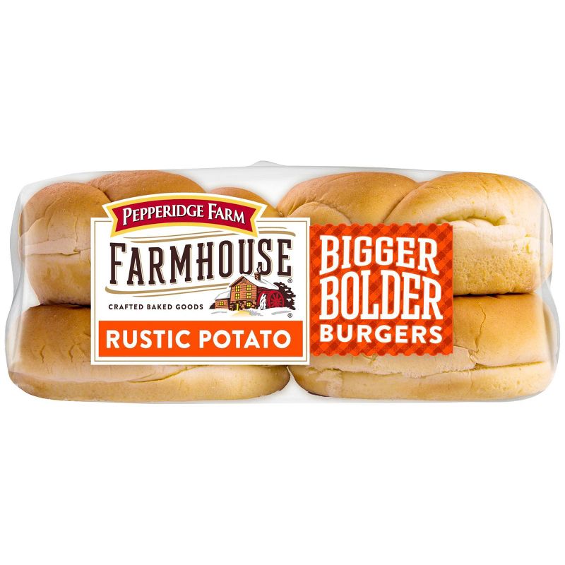 Pepperidge Farm Farmhouse Rustive Potato Hamburger Buns - 20oz/8ct