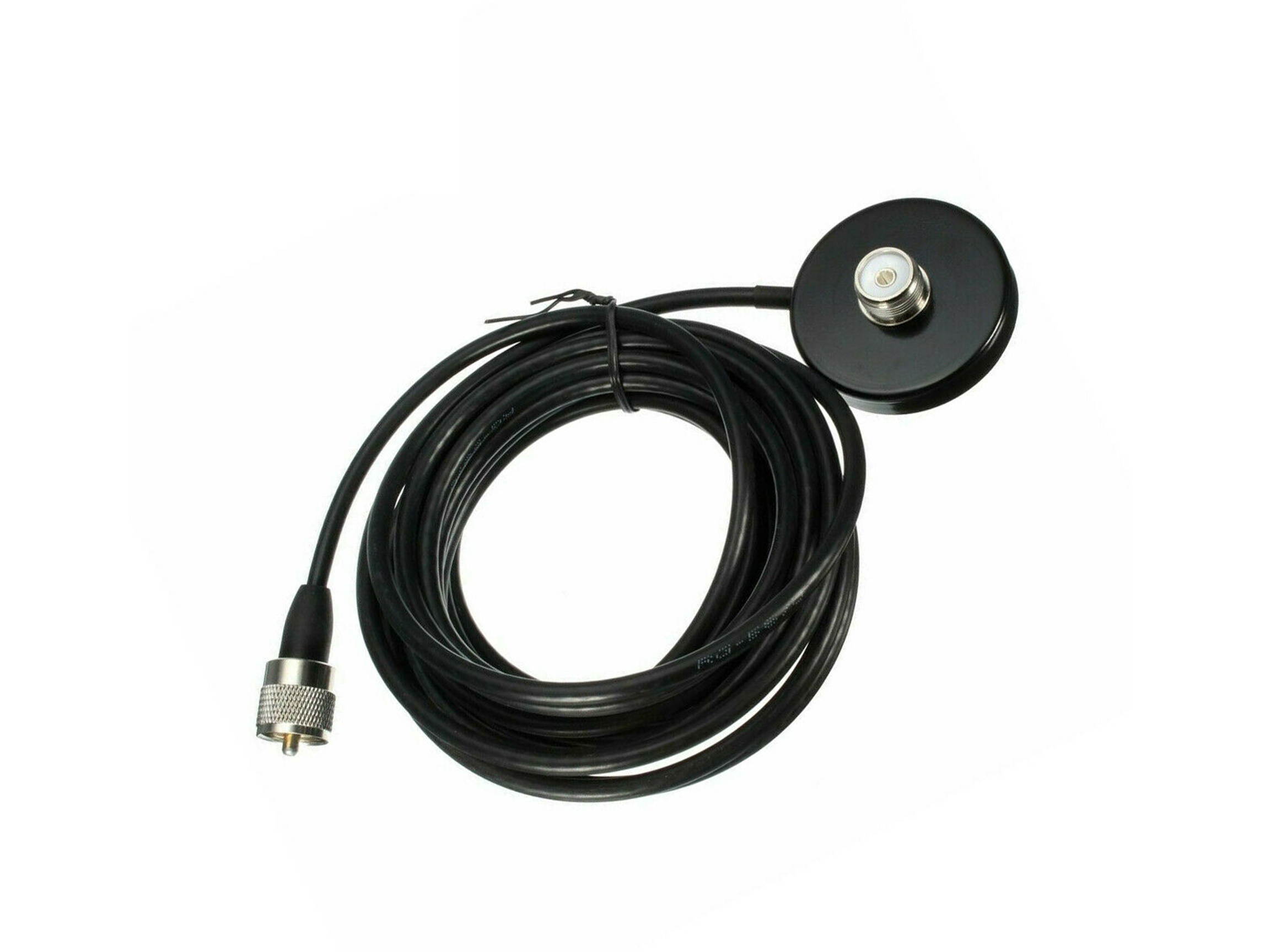 HYS SO239 Mount Magnetic base with RG58 5M Cable Dual Band Antenna For Car Mobile Radio