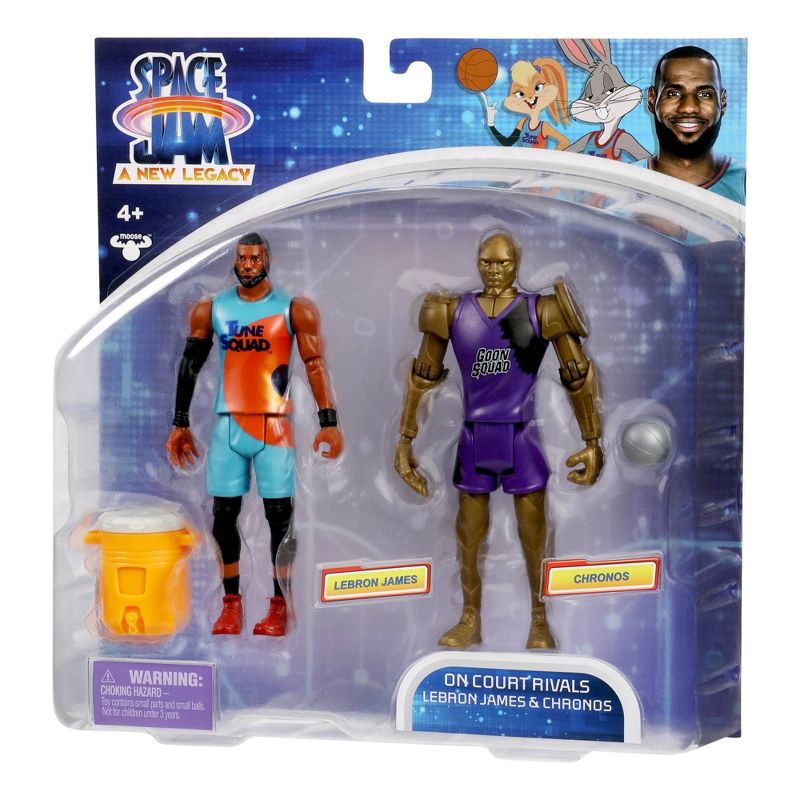 Space Jam: A New Legacy - 2 Pack - On Court Rivals - LeBron James & Chronos