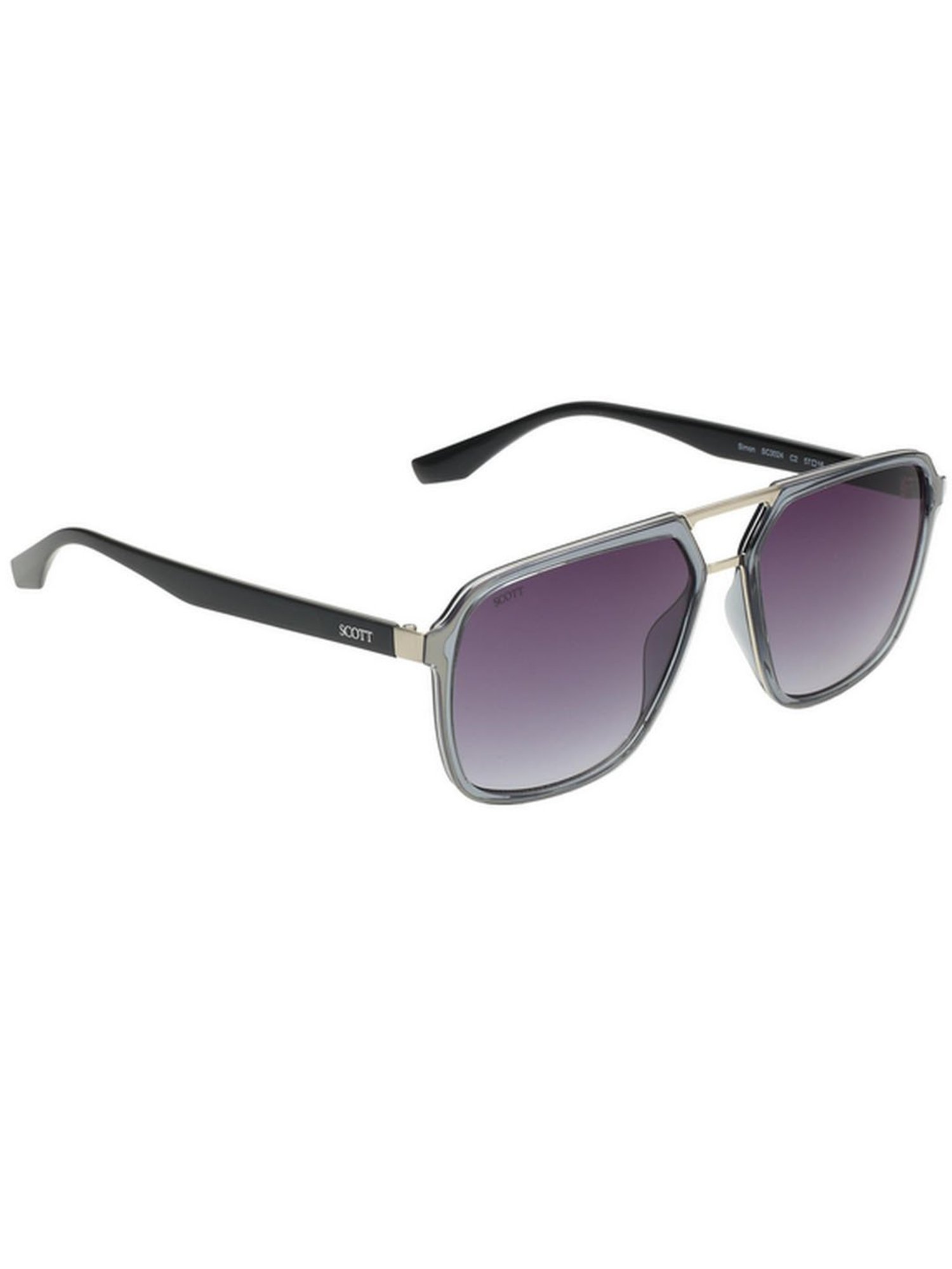 SCOTT Grey Pilot UV Protection Sunglasses for Men