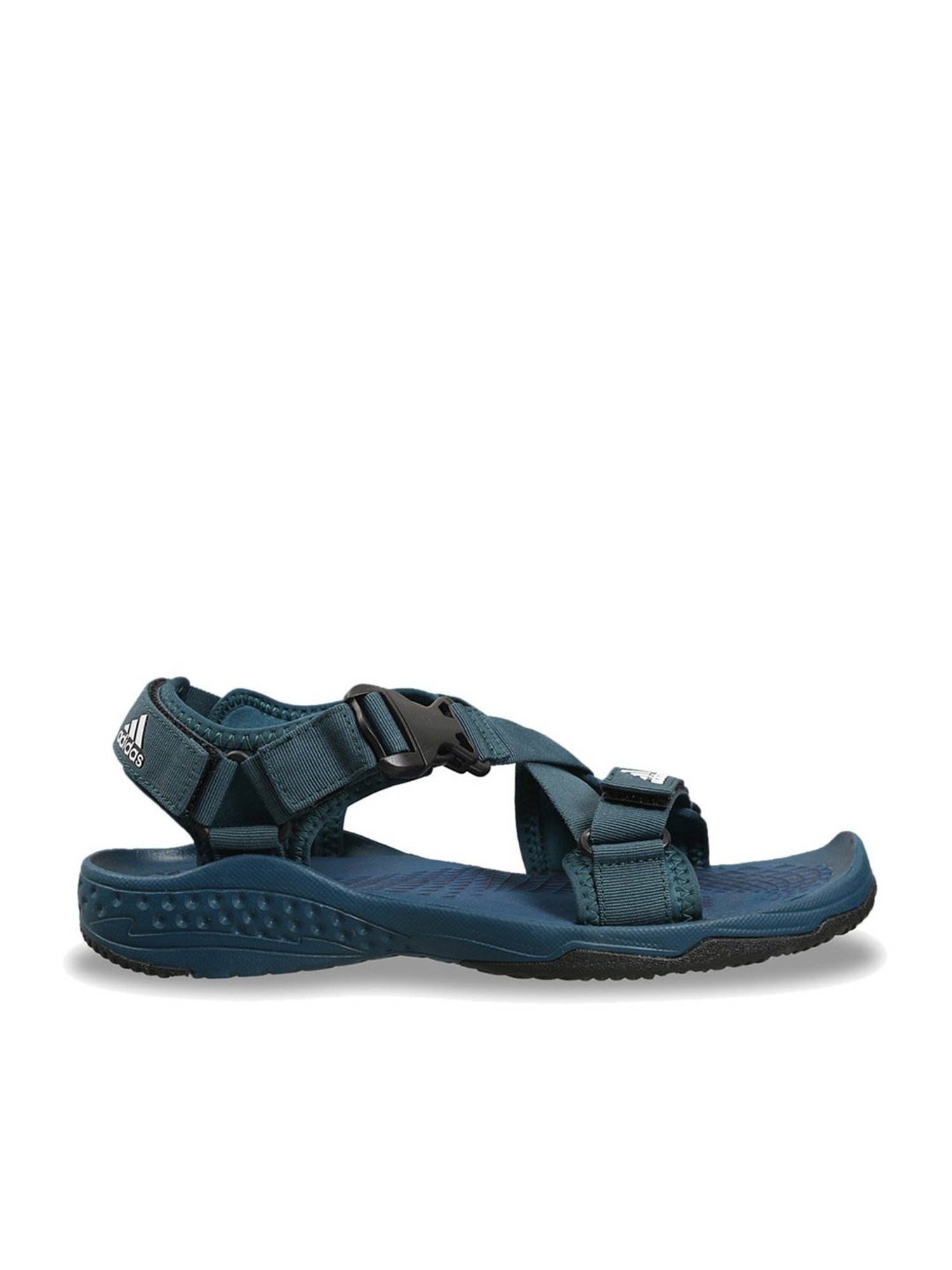 Adidas Men's ADISSEY Steel Blue Floater Sandals