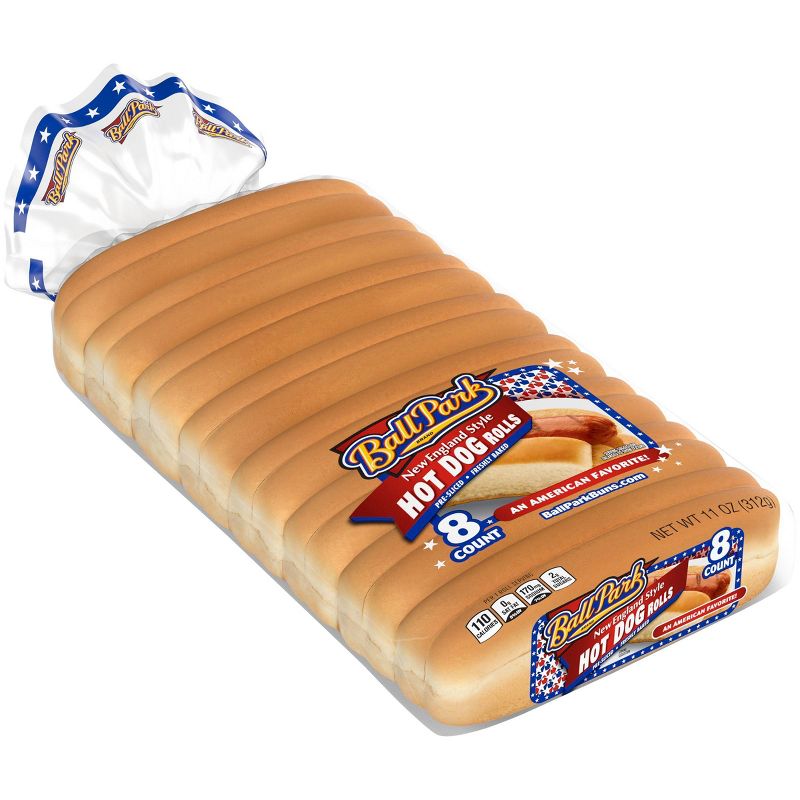 Ball Park New England Style Hot Dog Buns - 8pk/11oz