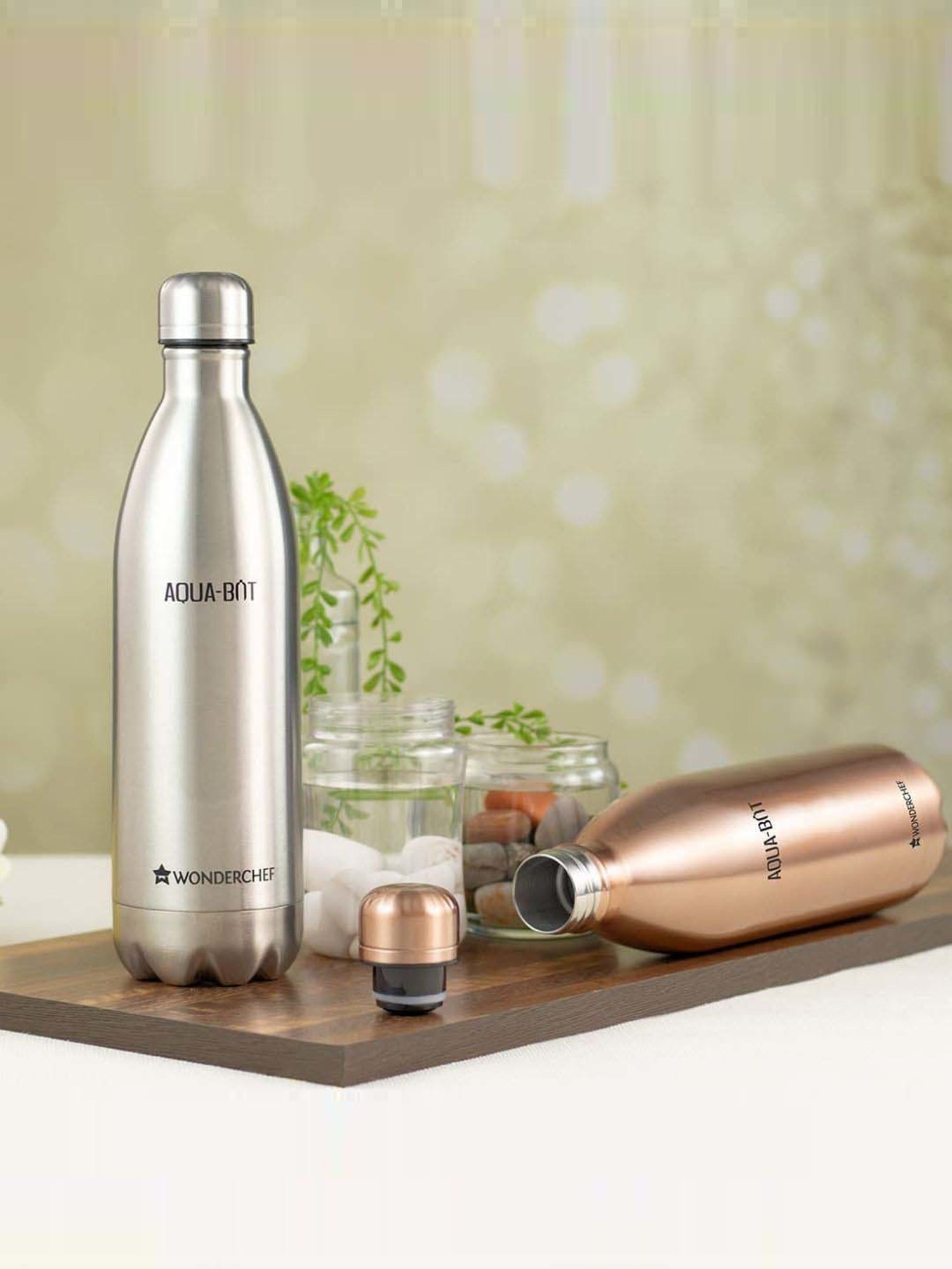 Wonderchef Aqua-Bot Double Wall Vacuum Insulated Flask