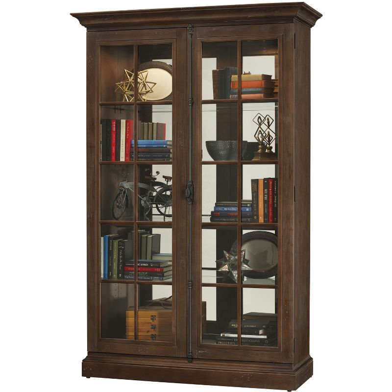 Kolczak Boho Handcrafted Mango Wood 2 Door Cabinet Light Gray - Christopher Knight Home