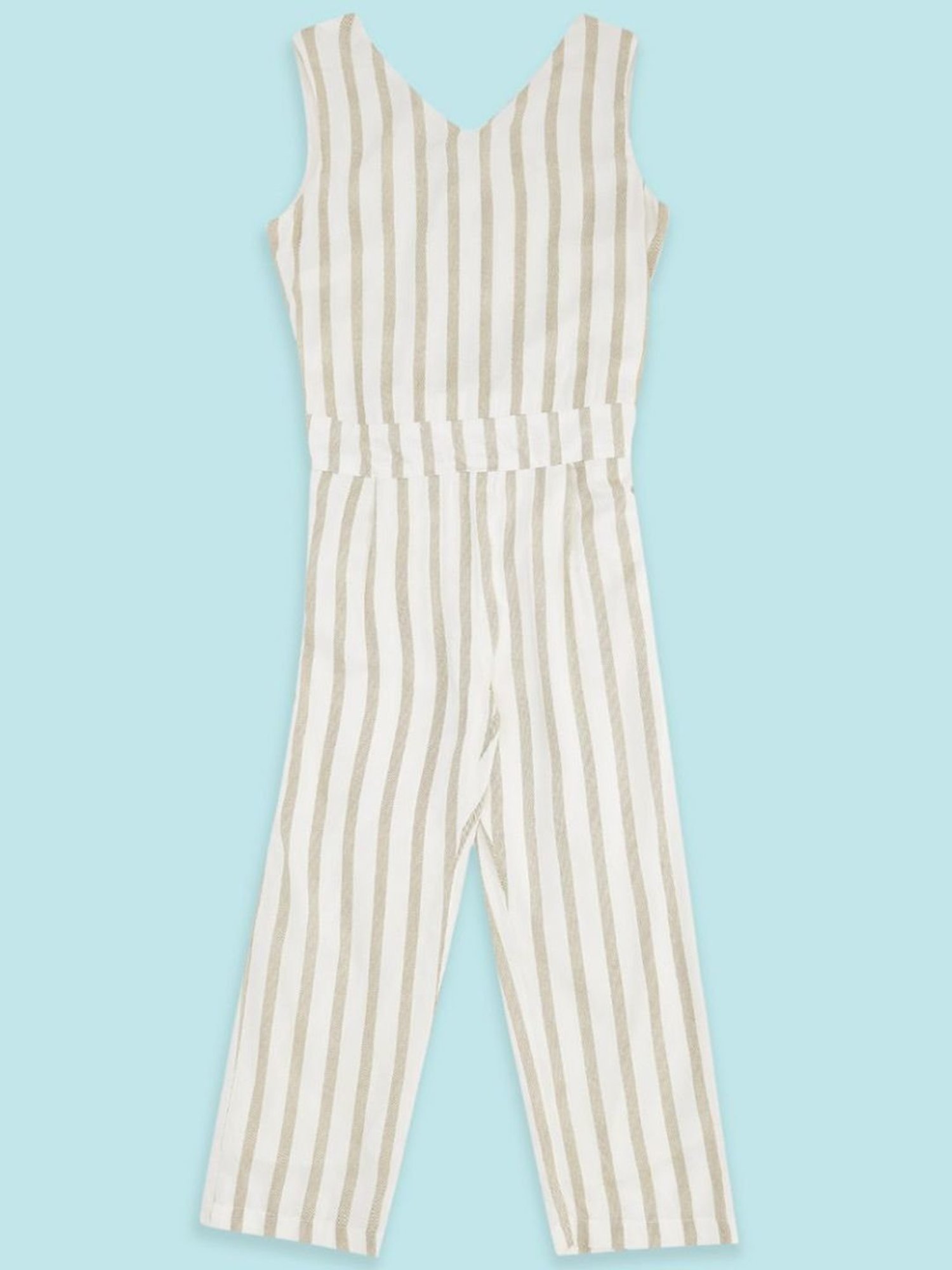 Stylestone Kids Red Printed Jumpsuit