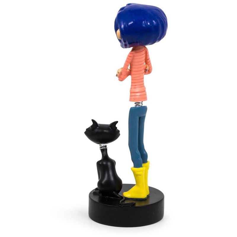 Surreal Entertainment Coraline with Cat PVC Bobble Figure | 6.5 Inches Tall