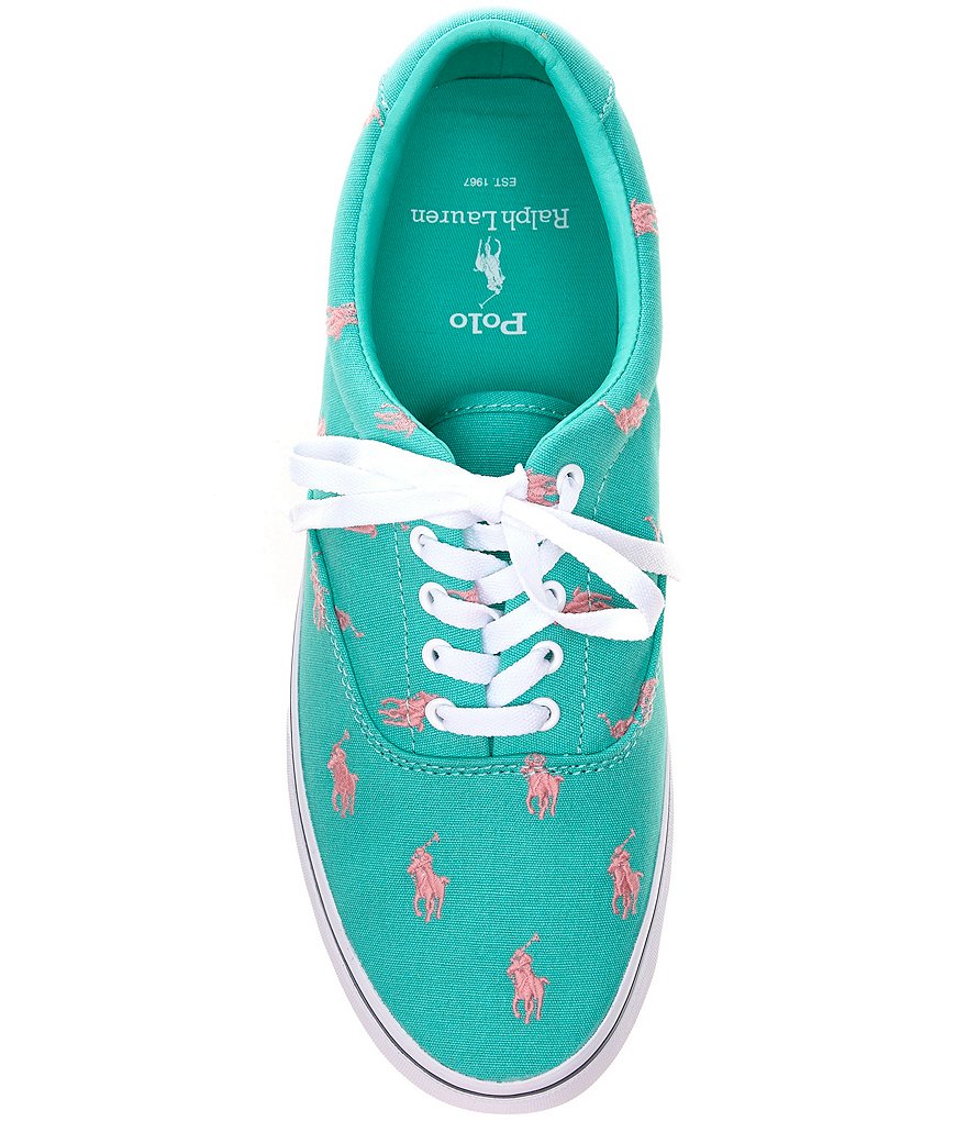 Polo Ralph Lauren Men's Thorton Embroidered Lace-Up Sneakers