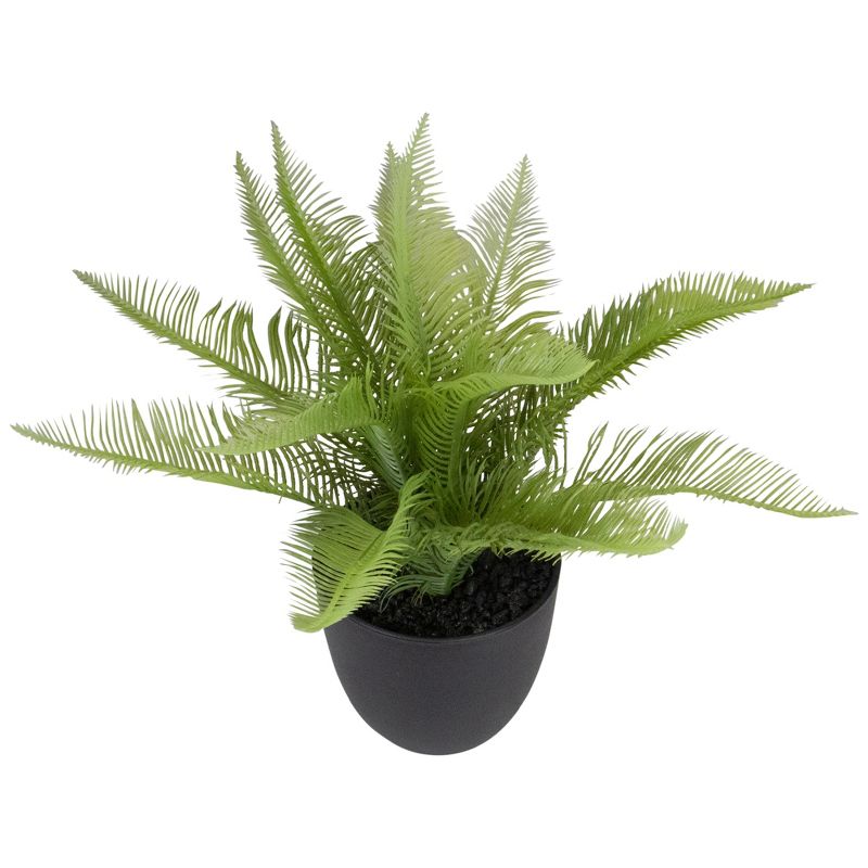 32" x 24" Artificial Palm Plant in Basket Stand - LCG Florals