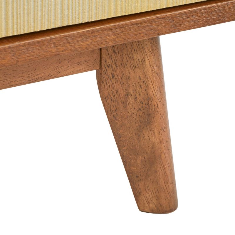 Naples Side Board White/Dark Brown - Chique