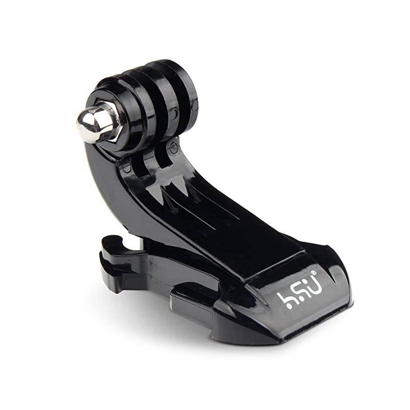 Vertical Surface Quick Mounting J-Hook Buckle Mount, Long Thumb Screw Accessory Kit for GoPro Hero 9 8 7 6 5 4 3+ 3 AKASO Campark and Other Action Cameras (4 Pack, Black)