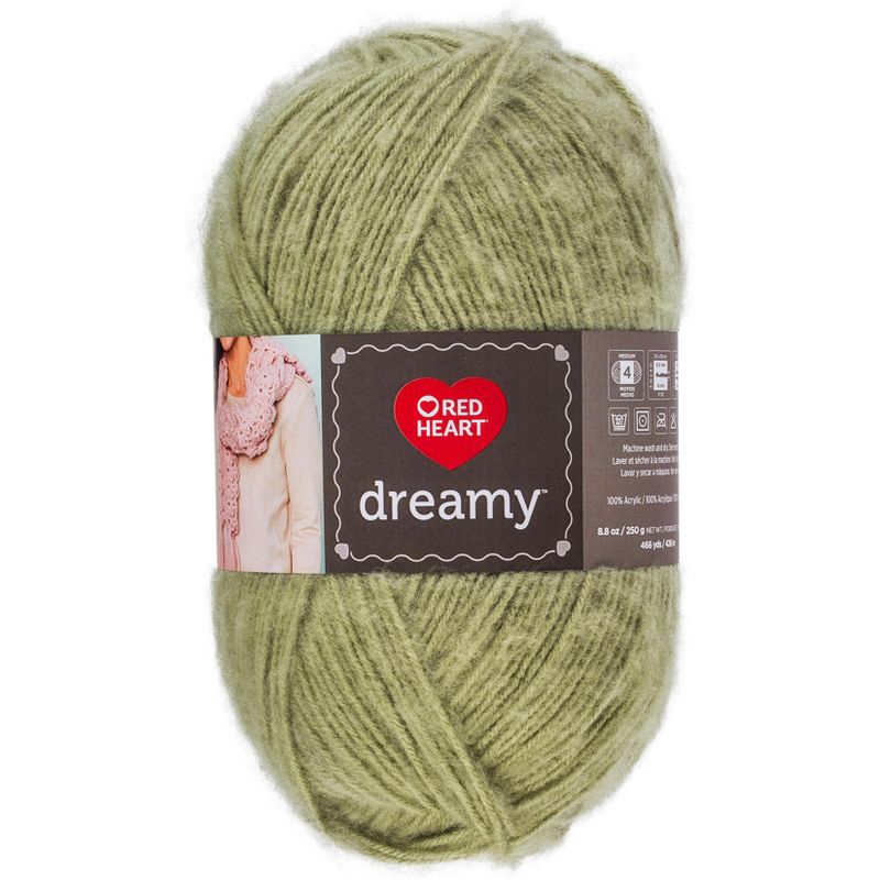 Red Heart Dreamy Yarn-Celery
