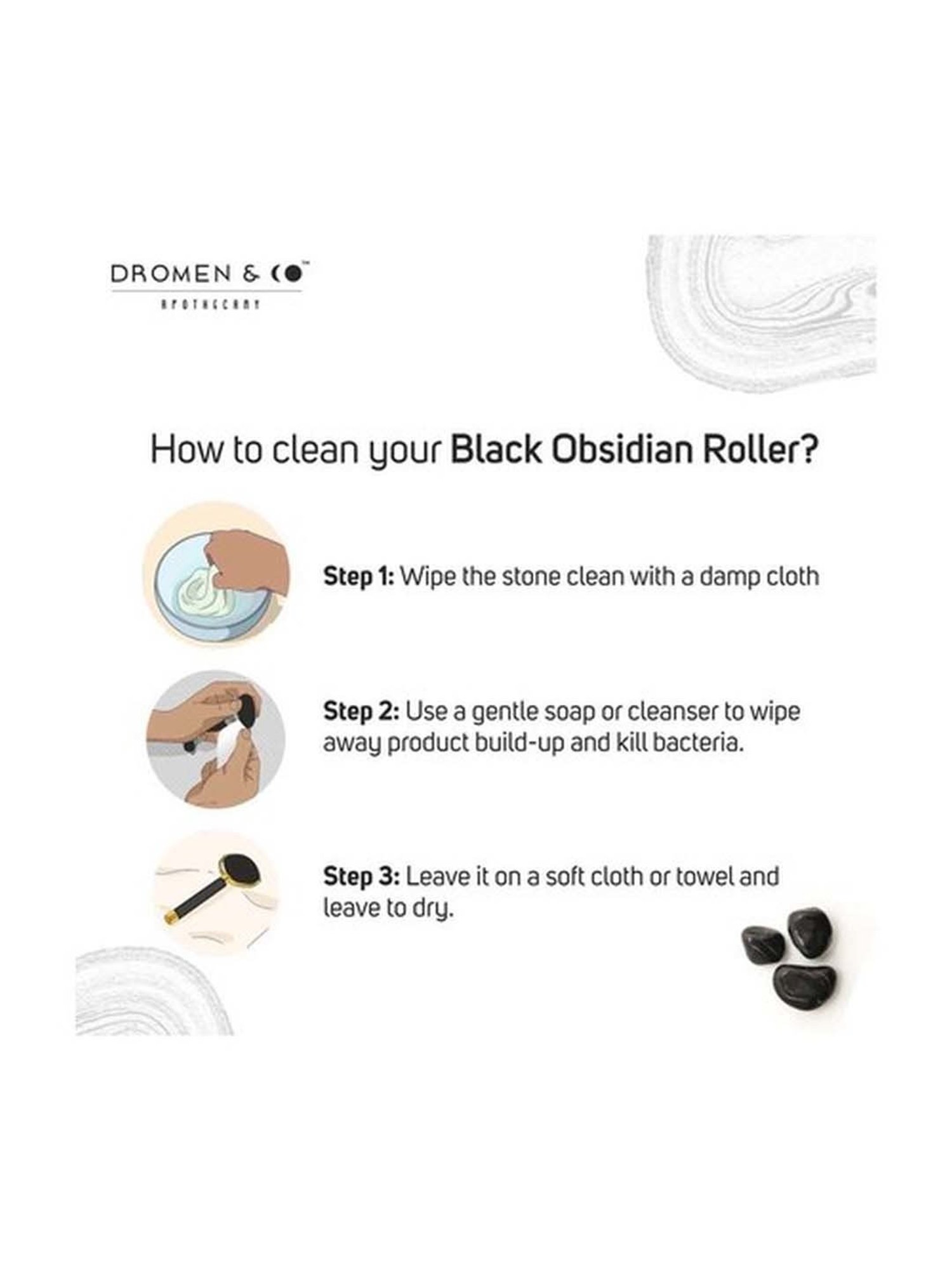 HofB- House of Beauty Quartz Roller - 1 Pc