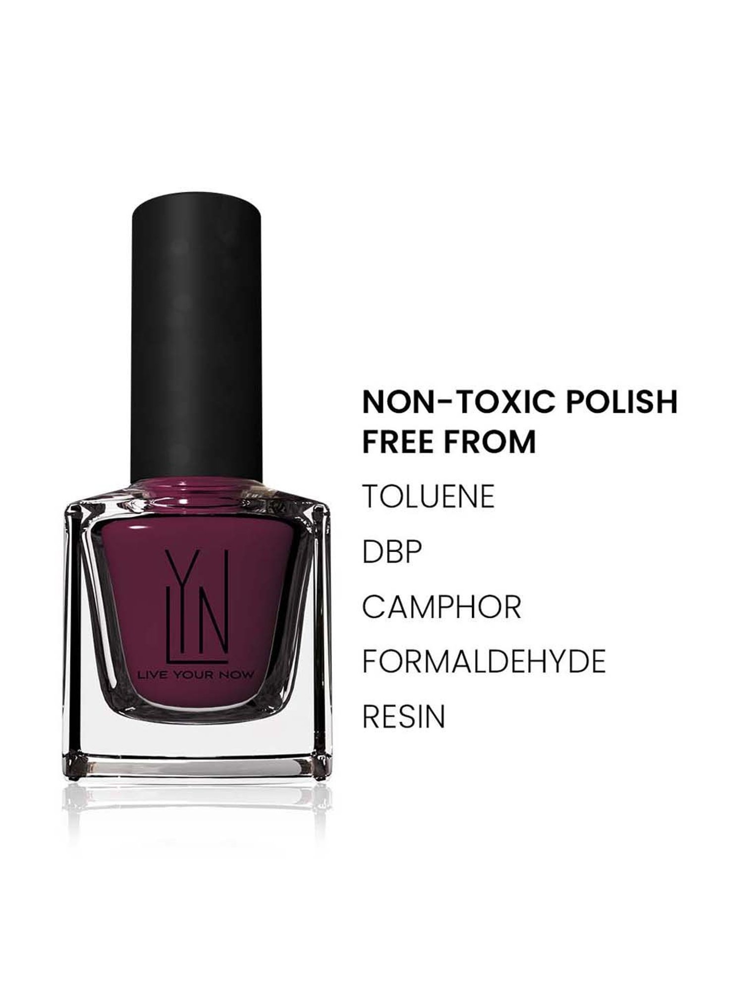 LYN Ruby Rules Nail Polish - 12 ml