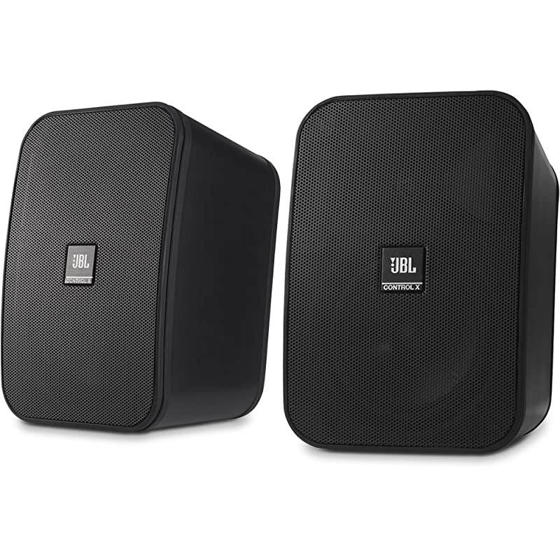 LAEAW Architectural Edition powered by JBL, Pair of Indoor/Outdoor/All Weather Loudspeakers, Black