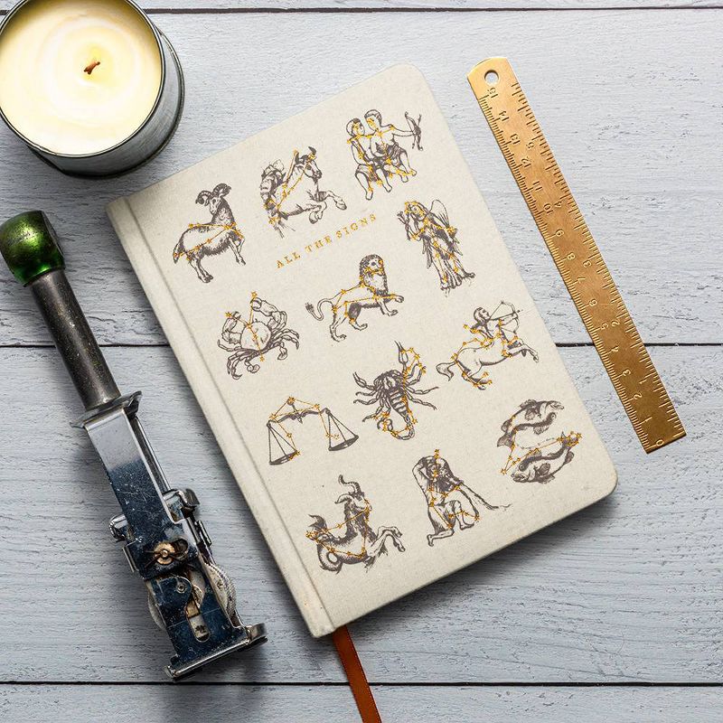 Classic Bookbound Journal All the Signs - DesignWorks Ink