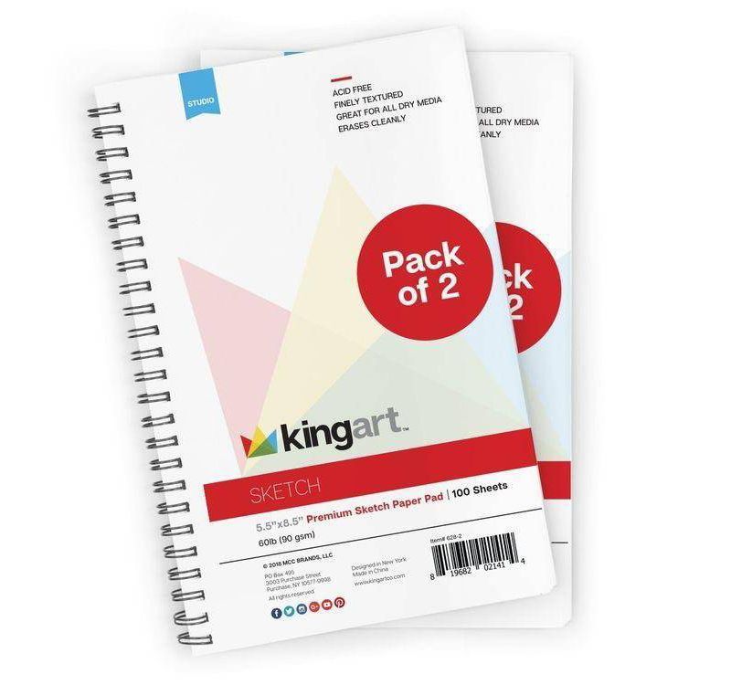 Kingart 71ct Sketching & Drawing Bundle