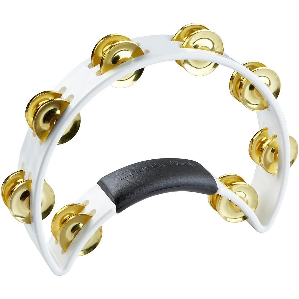 Rhythm Tech Tamb-Wht W/Brass