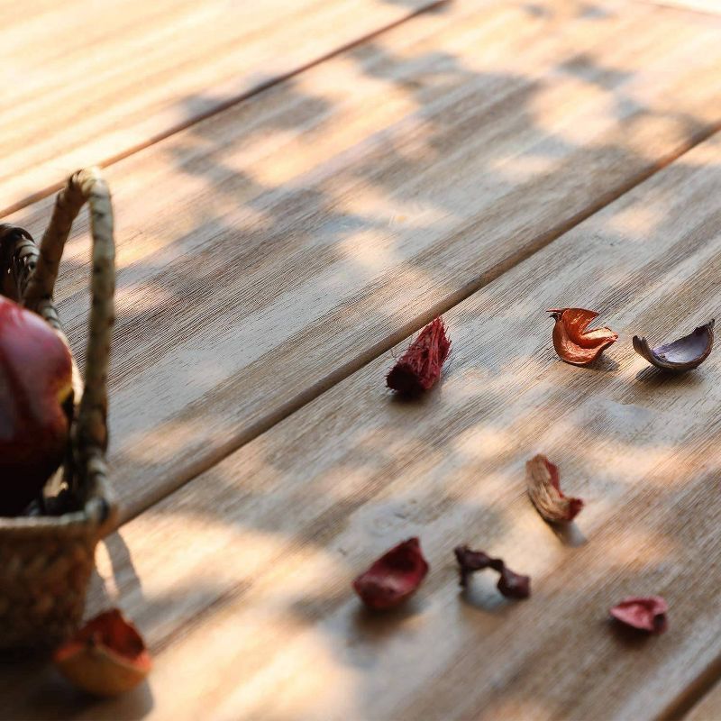 2pc Acacia Wood Patio Set with Bench - Captiva Designs