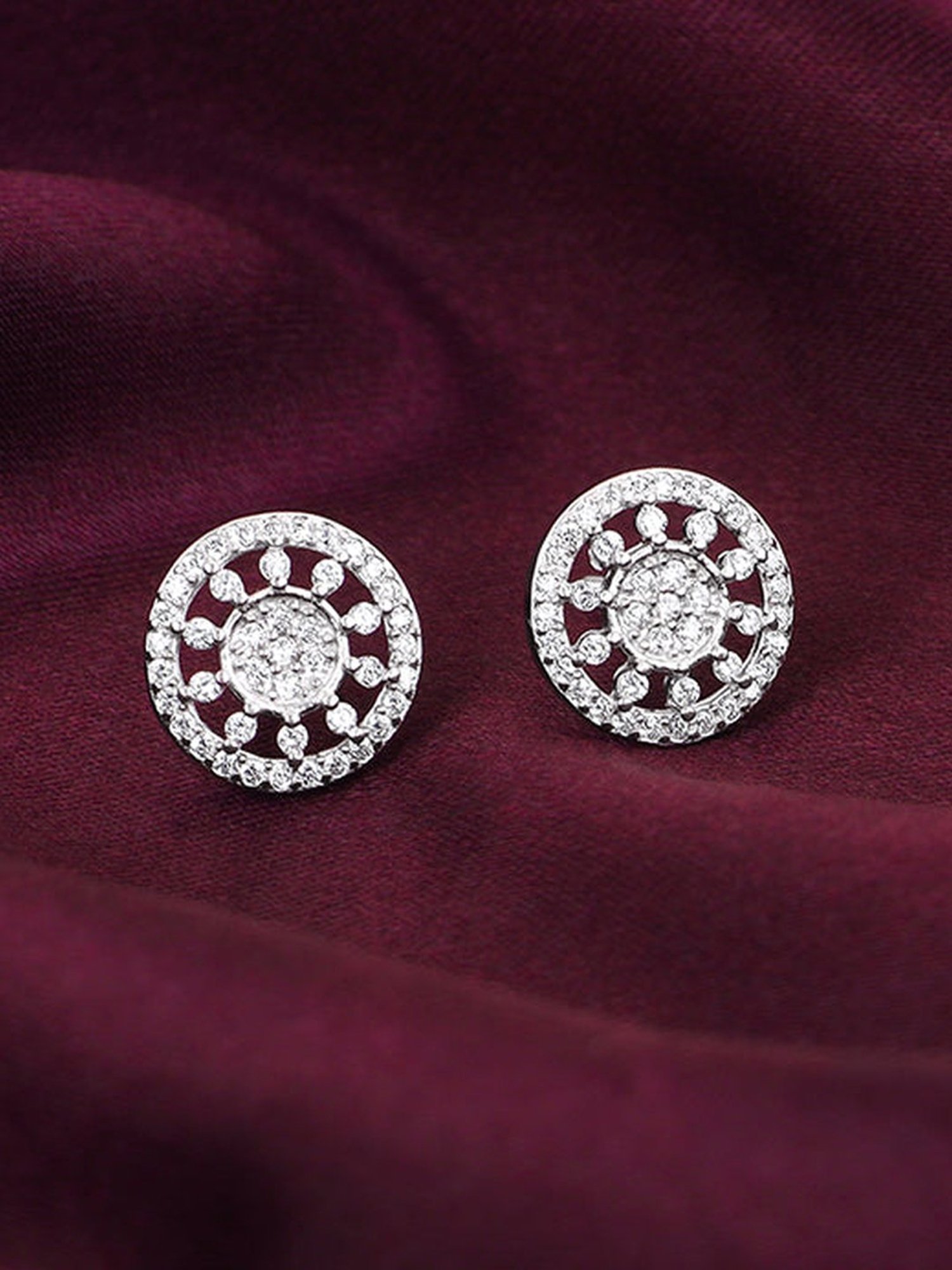 GIVA 925 Silver Brighter Than Ever Studs for Women & Girls