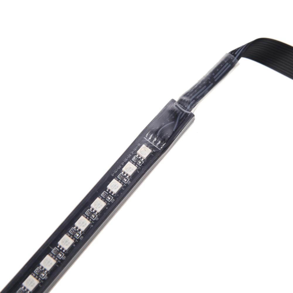 High-brightness Knight Rider Lights Lighting Bar 5050 SMD 48 LED 7 Colors 130 Modes 12V with Remote Control