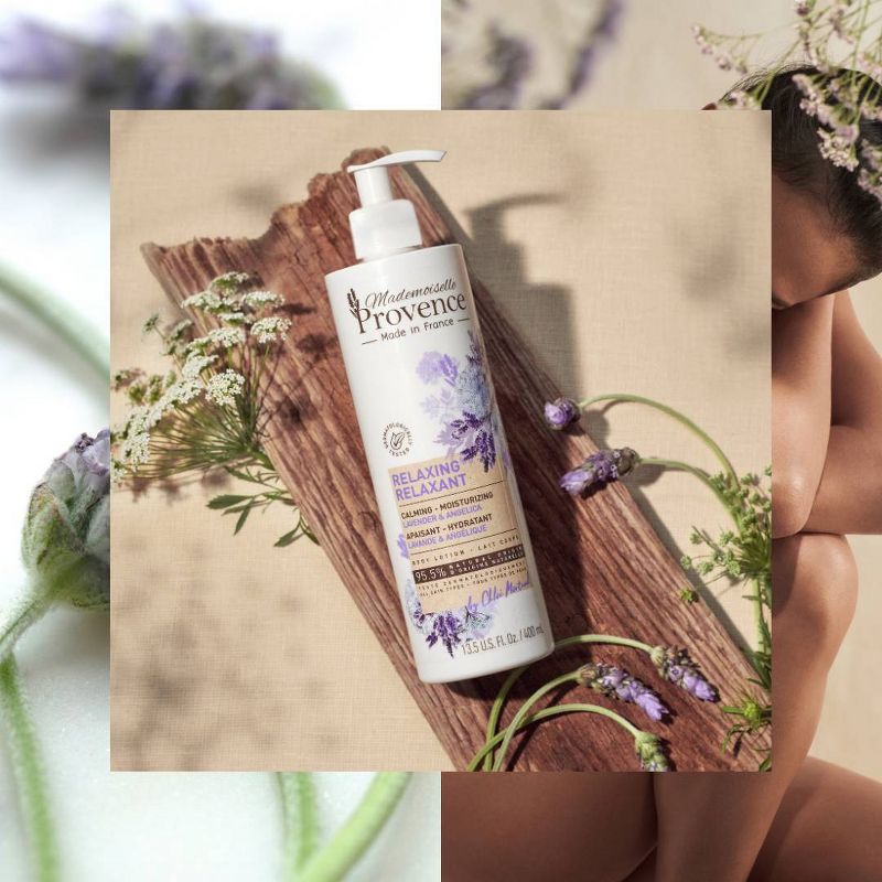 Mademoiselle Provence Lavender & Angelica Body Lotion - 13.5 fl oz