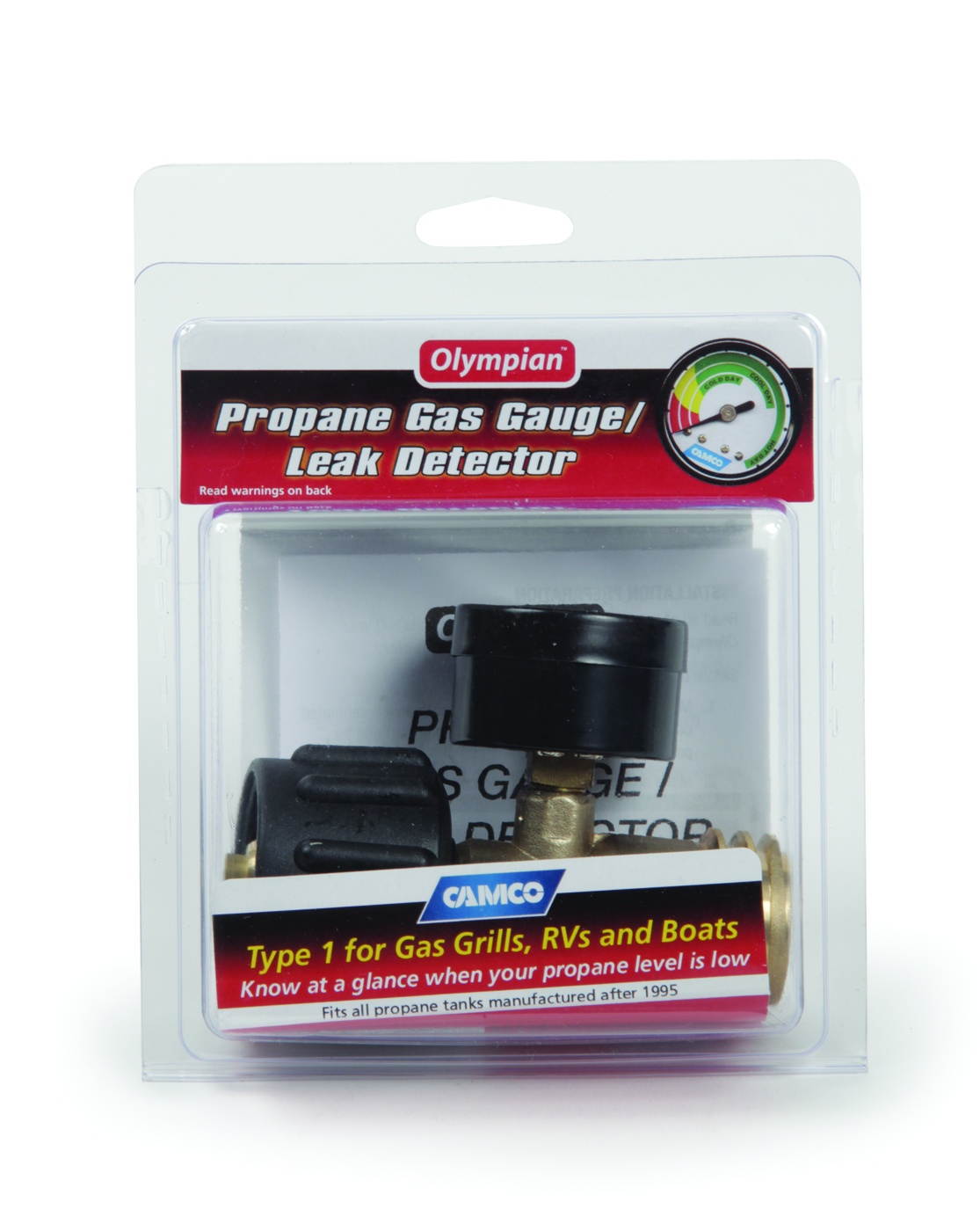 Camco 59023 Propane Gauge/Leak Detector Propane Tank Each