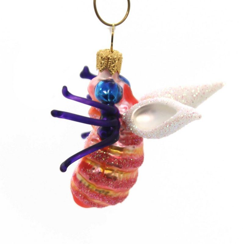 Christina's World 2.25" Pink Buzzing Bee Bumble Sting  -  Tree Ornaments