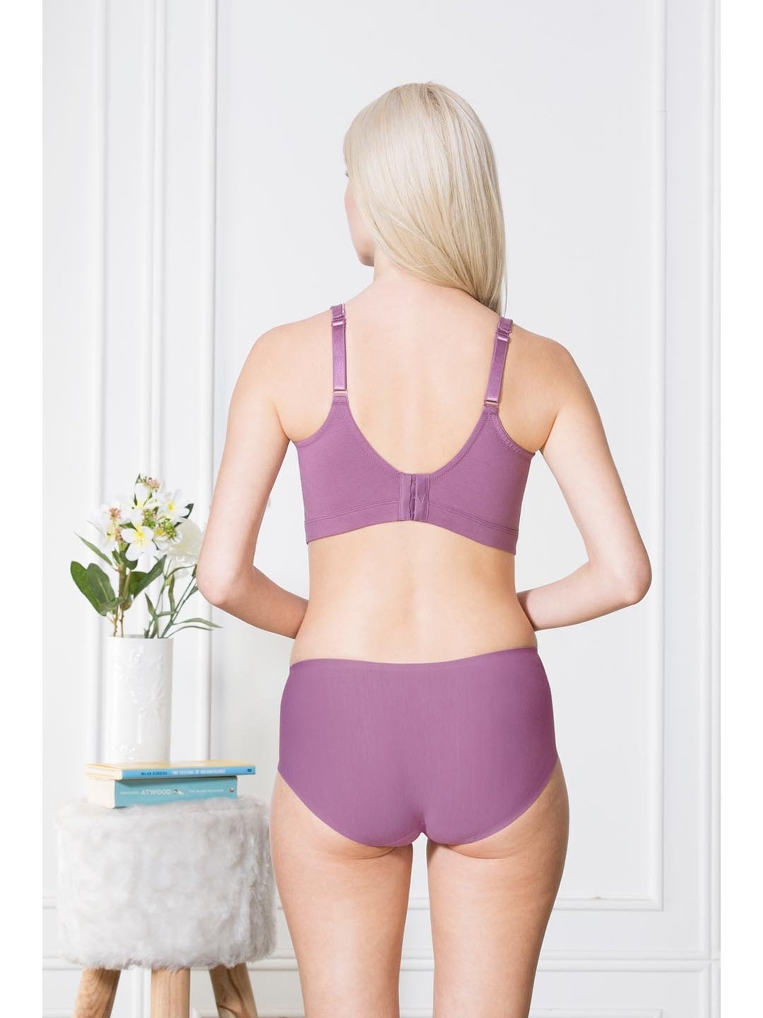 Tweens Peach & Green Non Padded Bra (Pack Of 2)