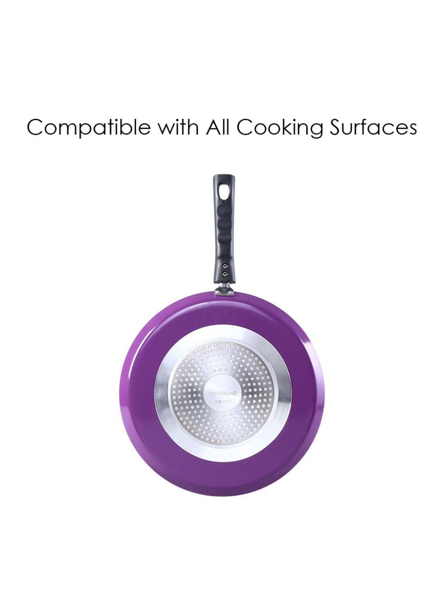 Wonderchef Tivoli Aluminium 28cm Induction Bottom Non-Stick Tawa