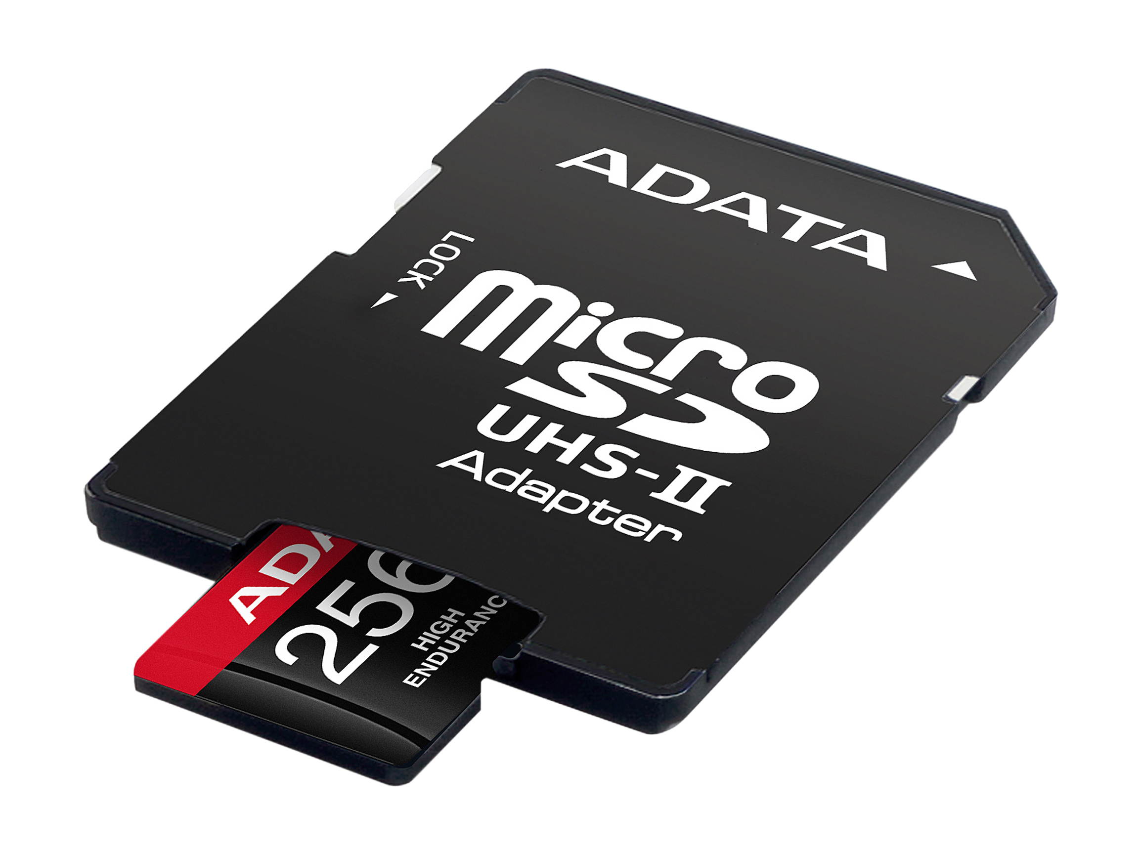 ADATA 256GB High Endurance microSDXC UHS-I U3 / Class 10 V30 A2 Memory Card with SD Adapter, Speed Up to 100MB/s (AUSDX256GUI3V30SHA2-RA1)