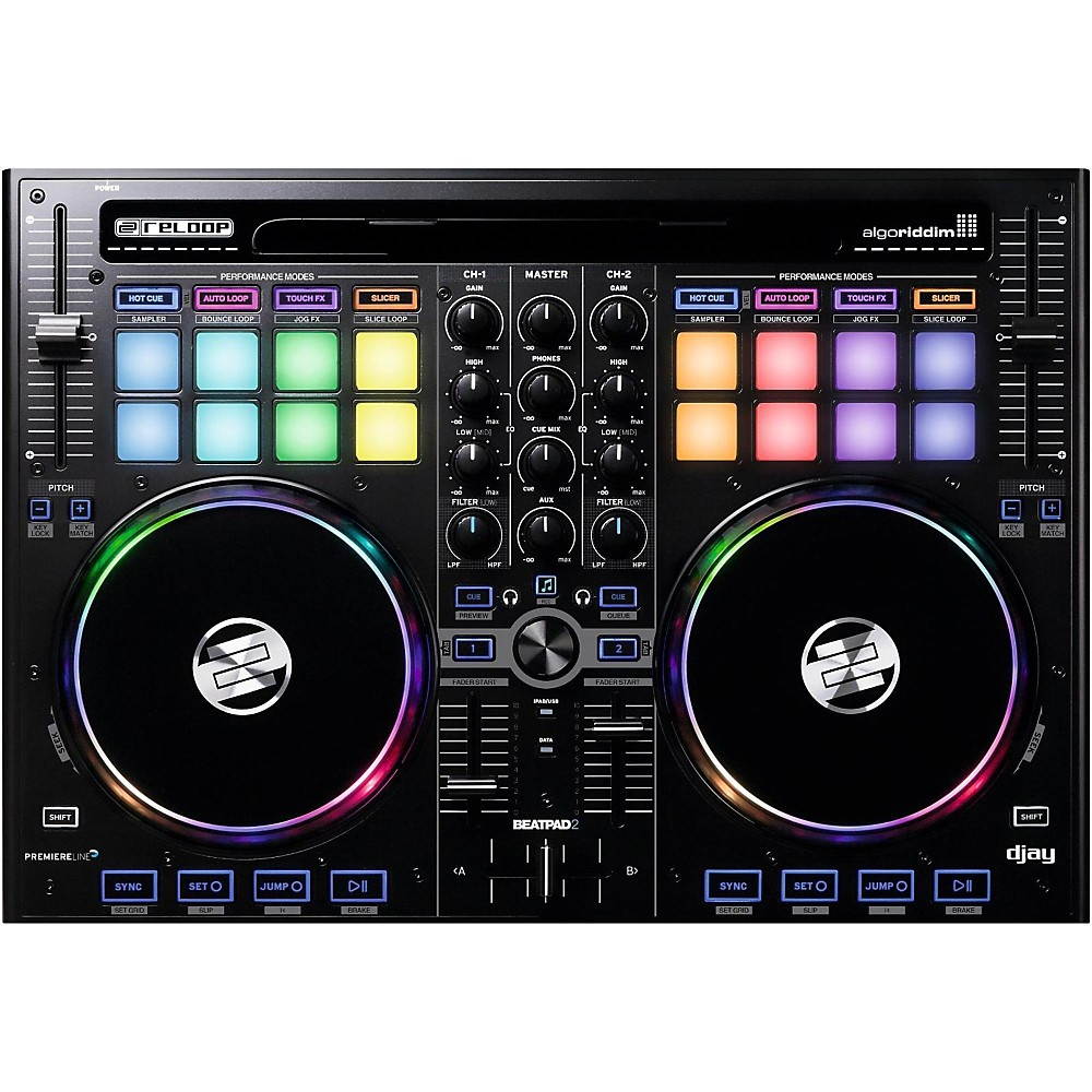 Reloop BeatPad 2-Channel DJ MIDI Controller for iPad, Mac/PC & Android Platform