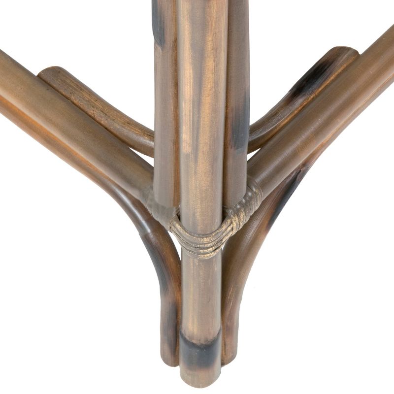 Hollis Rattan Counter Height Barstool Gray - East At Main