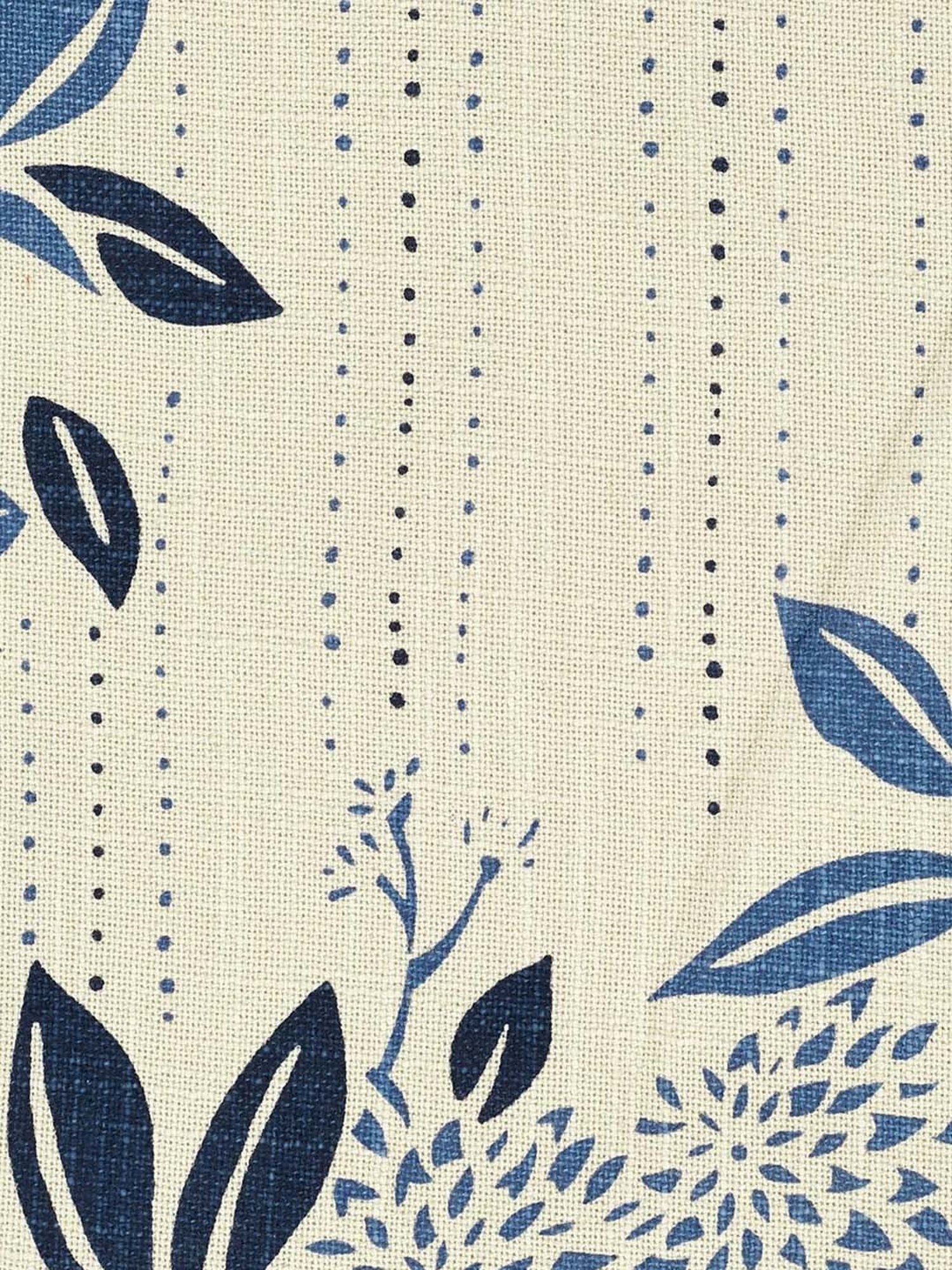 Fabindia Neer Blue Cotton Neer Table Cover