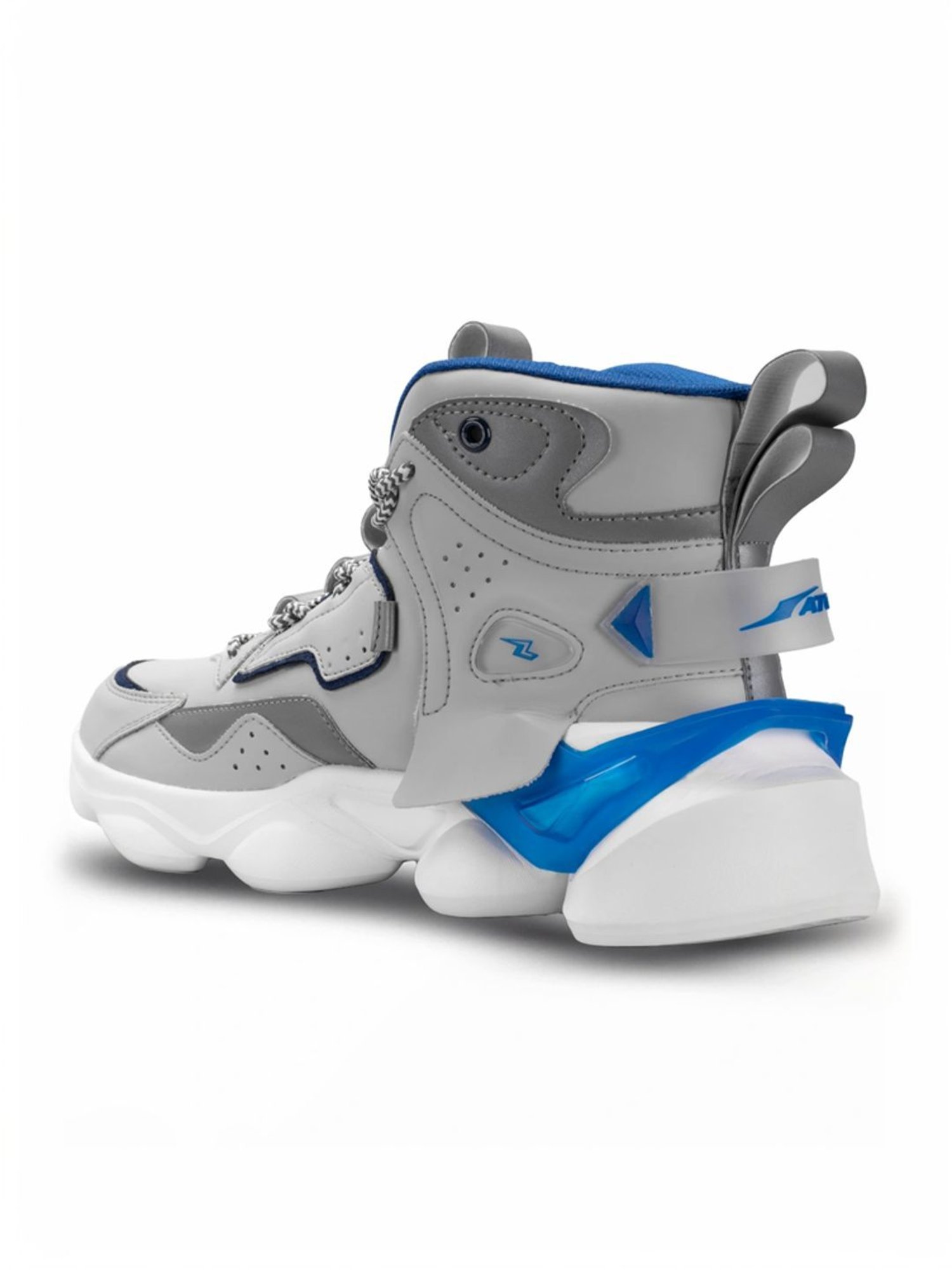 Atom Men's Bulldozer Grey Running Shoes