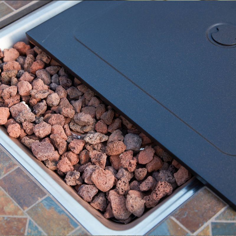 5pc Conversation Steel Patio Seating Sets Cream - Lokatse