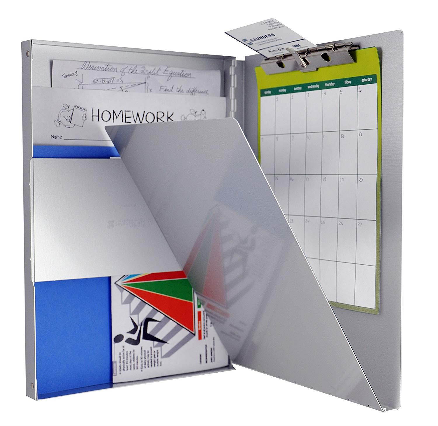 Saunders Recycled Aluminum Snapak Form Holder, Letter Size, 9 x 12-Inches (10517)