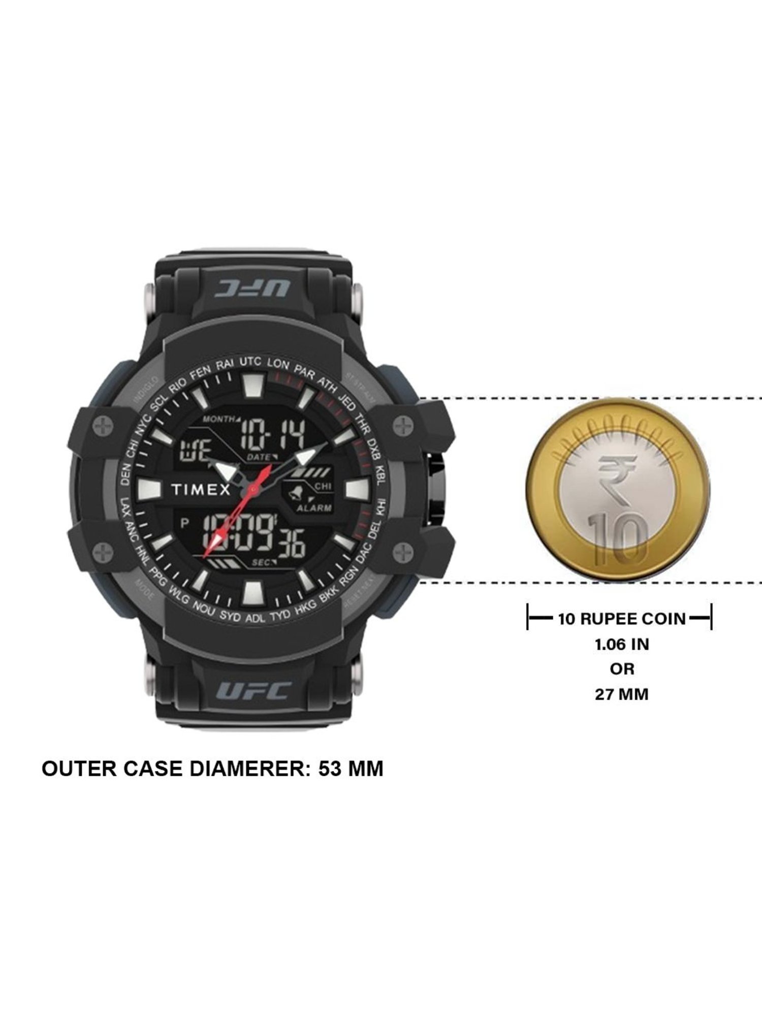 Timex TW5M51800 Trend Analog-Digital Watch for Women