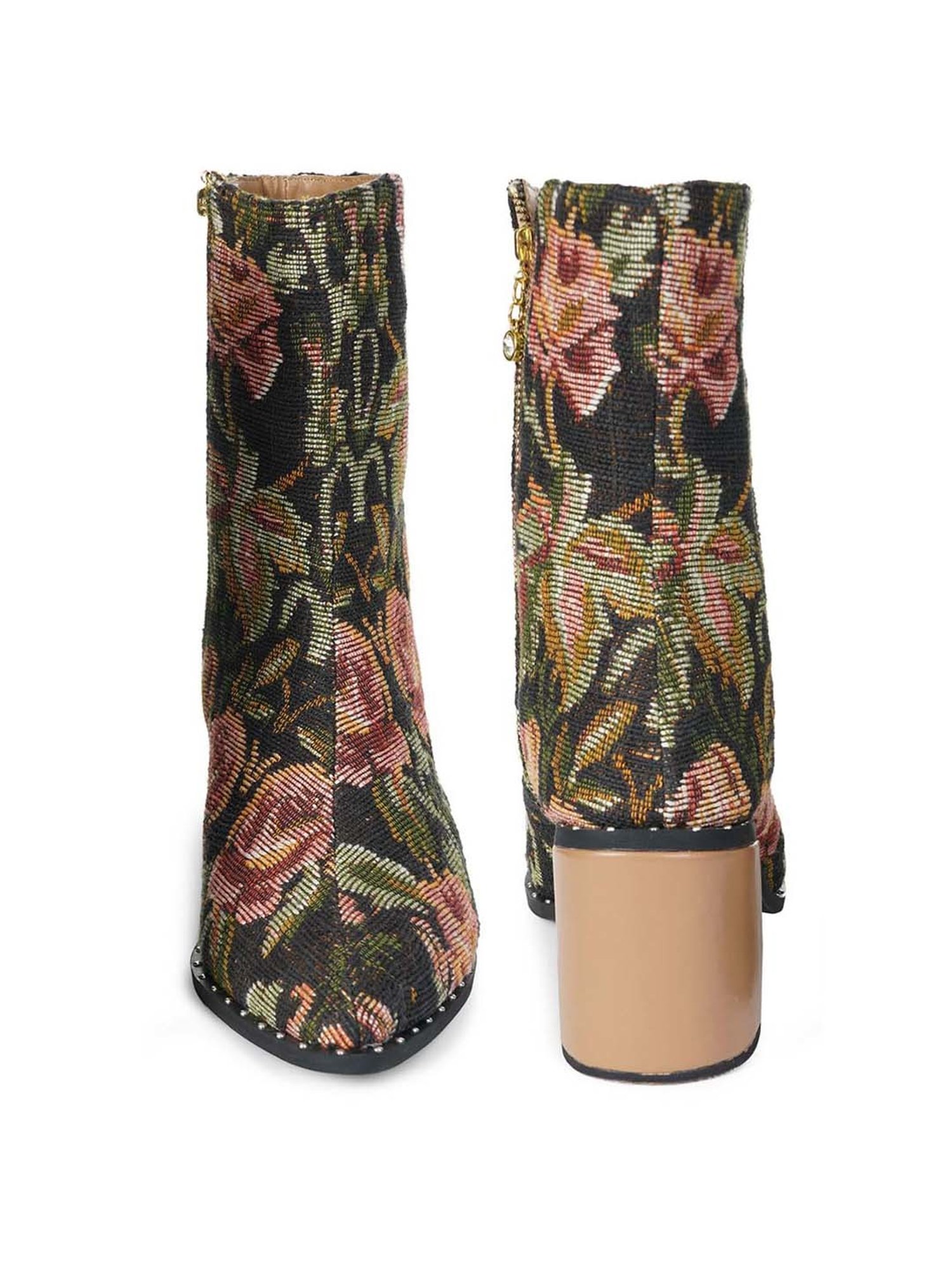 Sole House Women's Multicolor Casual Booties