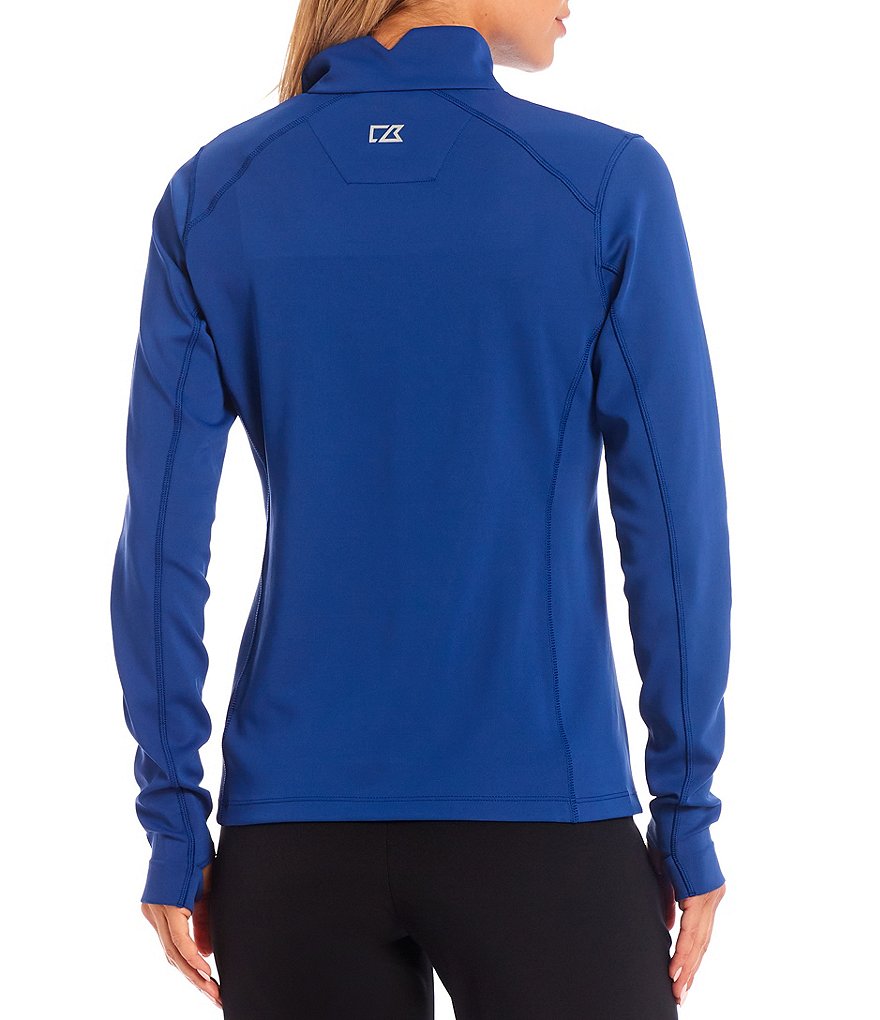 IBKUL Solid Long Sleeve Mock Neck Top