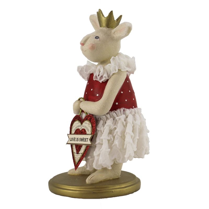 Heather Myers 8.0" Victoria Valentine's Day Bunny Love  -  Decorative Figurines