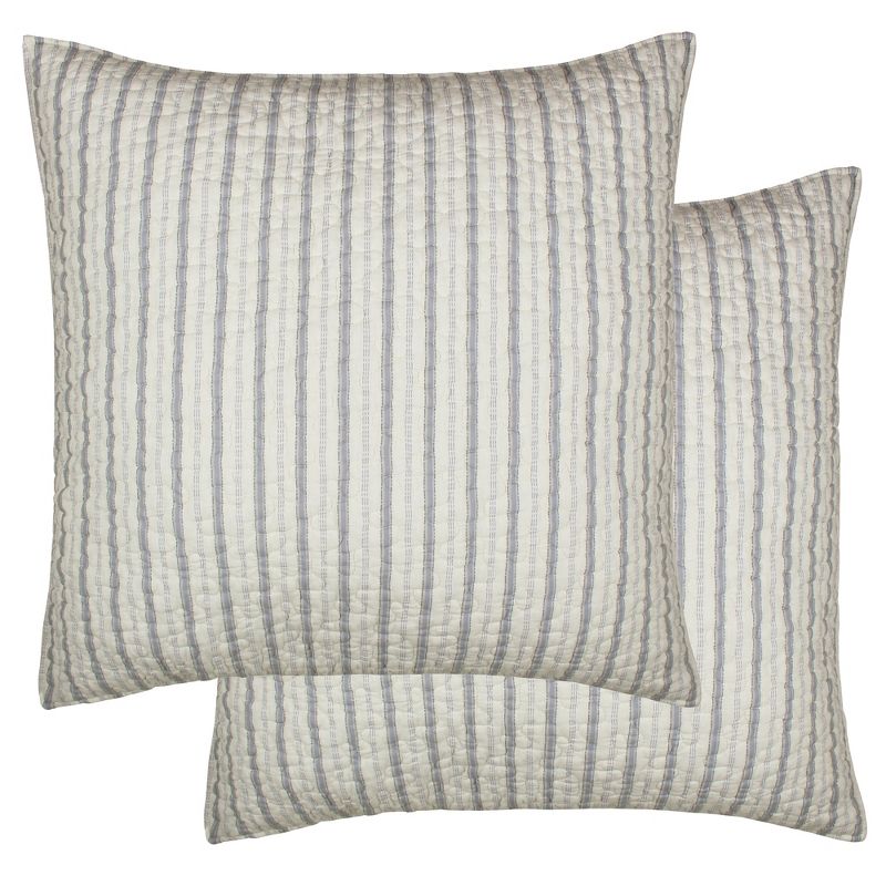 Tahiti Grey  Euro Sham Set of 2 - Levtex Home