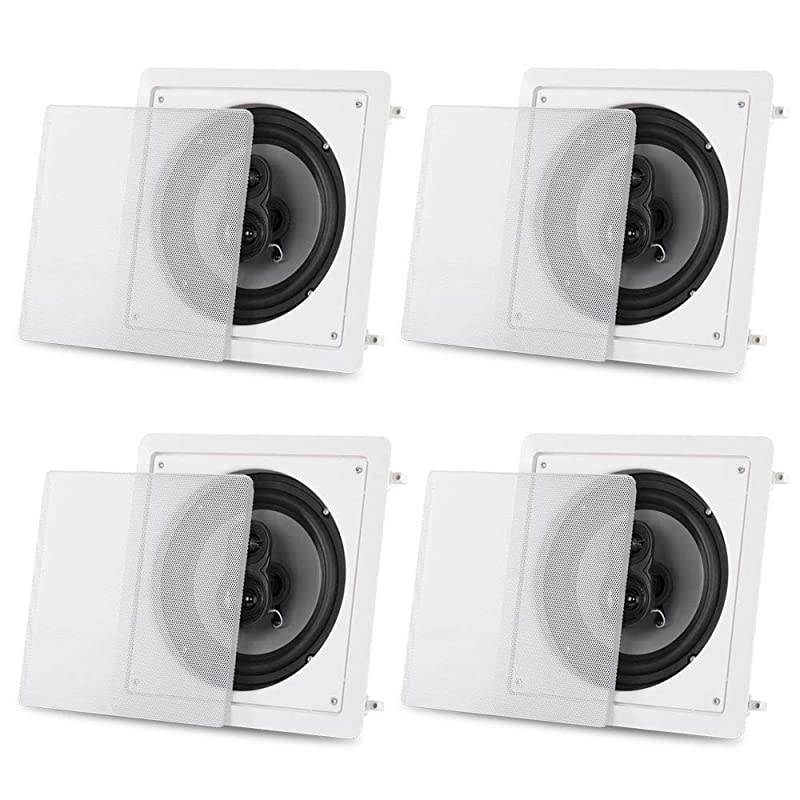 Audio CSI83S2PR 300 Watt 8quot 3Way Home Theater inWallCeiling Speakers 2Pair